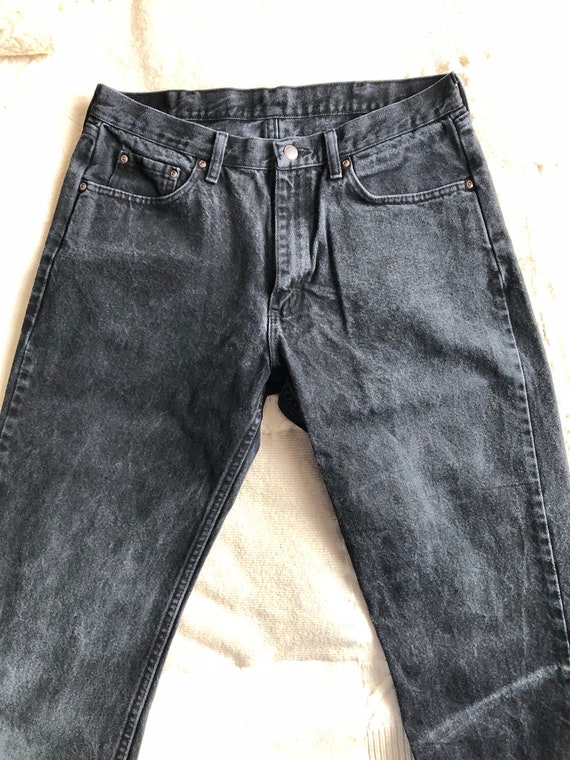 WRANGLER black jeans / 34” waist  / straight leg … - image 1