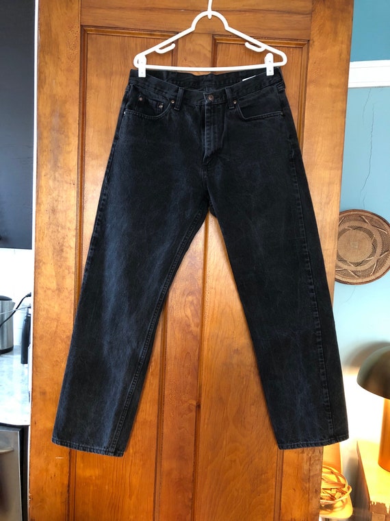 WRANGLER black jeans / 34” waist  / straight leg … - image 2