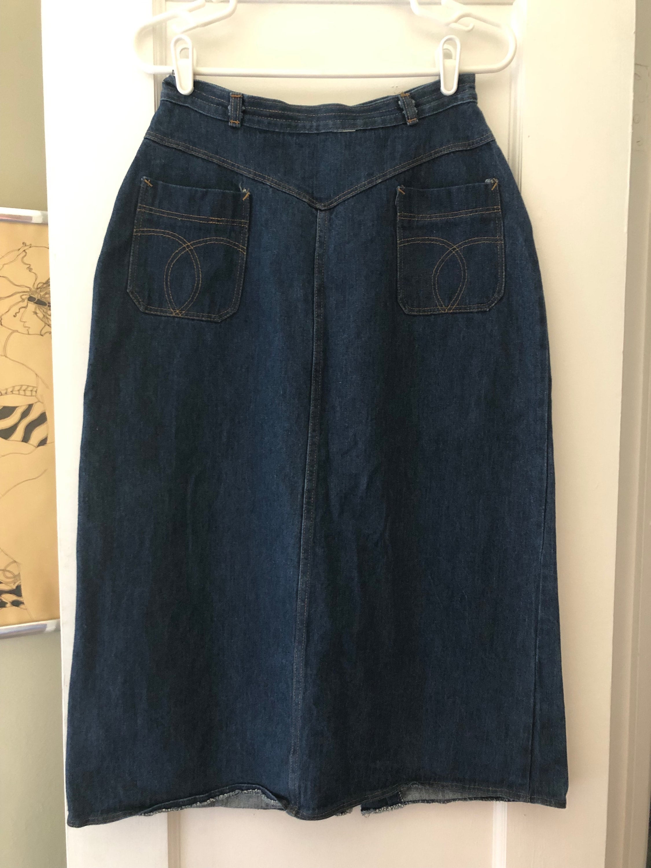 Denim Skirt-Waist 28