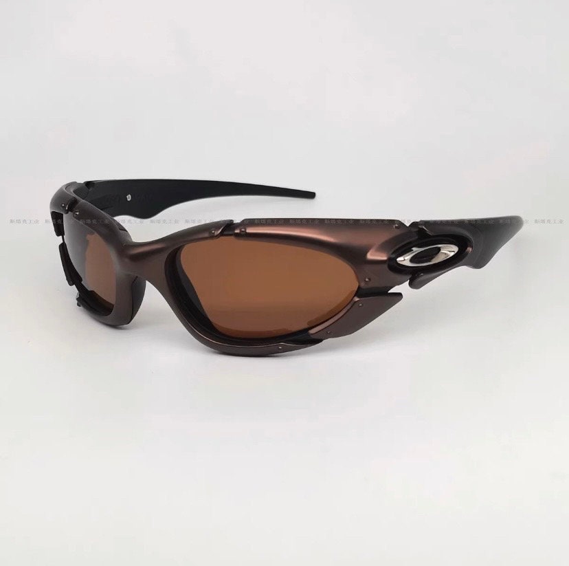 Oakley Style Plate Silver Sunglasses, 2000s Sunglasses, Vintage Style, Rare Model