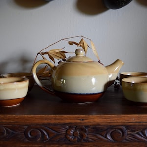 Handmade Stone Tea Set