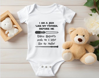 Jedi oder Zauberer Säugling Baby Rib Bodysuit