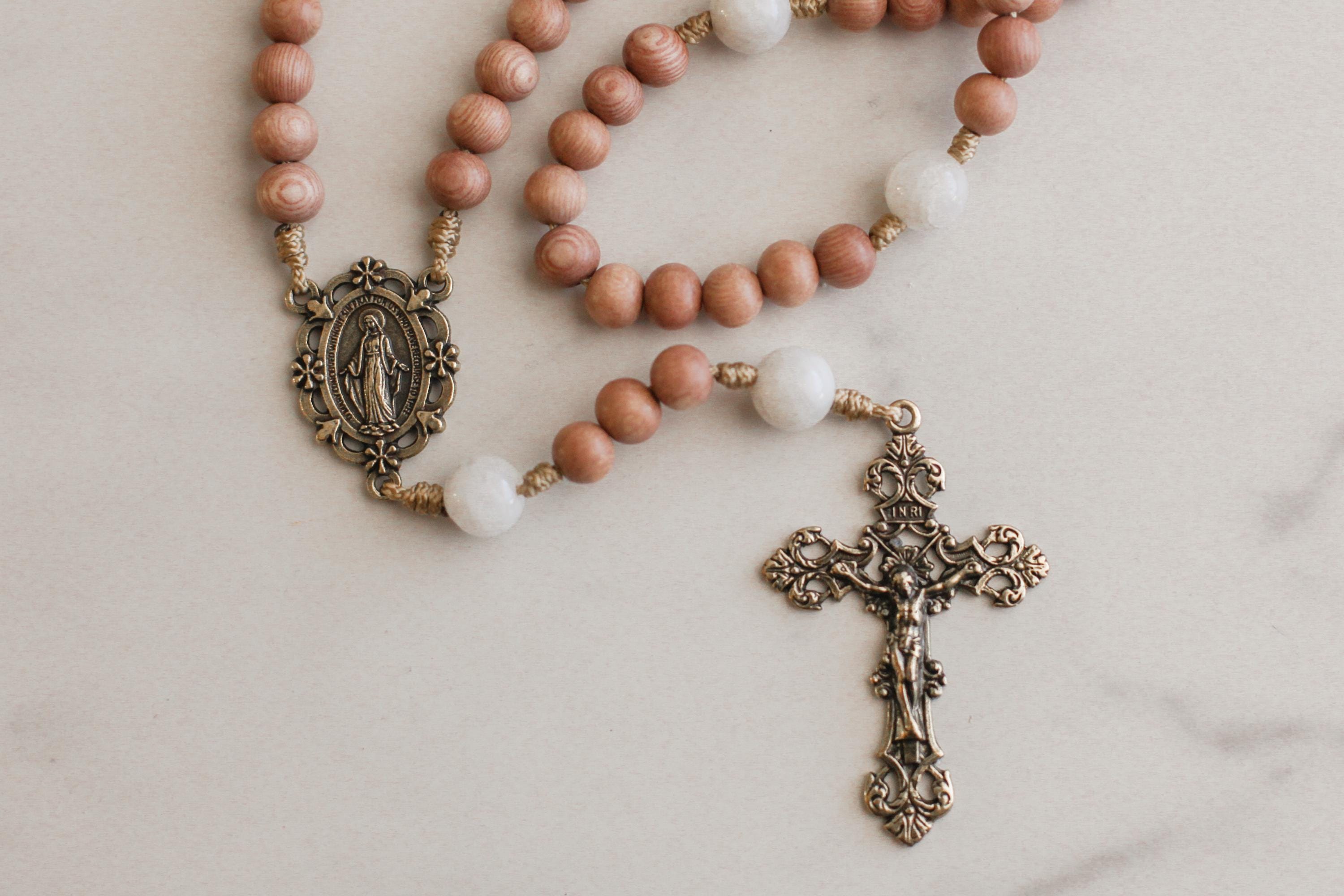 Claudio Cipolletti Rosary With In Loving Memory Locket CC