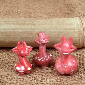 Fair Trade Soapstone Giraffe, Small (Handmade in Kenya)