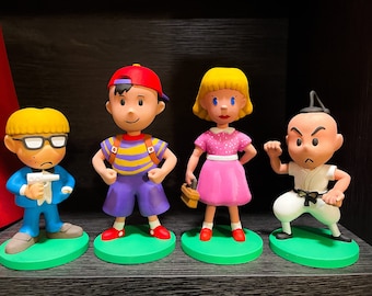 カード・フォト・ブロマイド MOTHER2 Characters Greeting Card Set Earthbound Mother 2 Guidebook Figures - Etsy