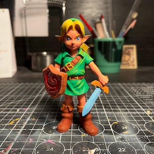 Fierce Deity Link Custom Amiibo | Legend of Zelda, Majora's
