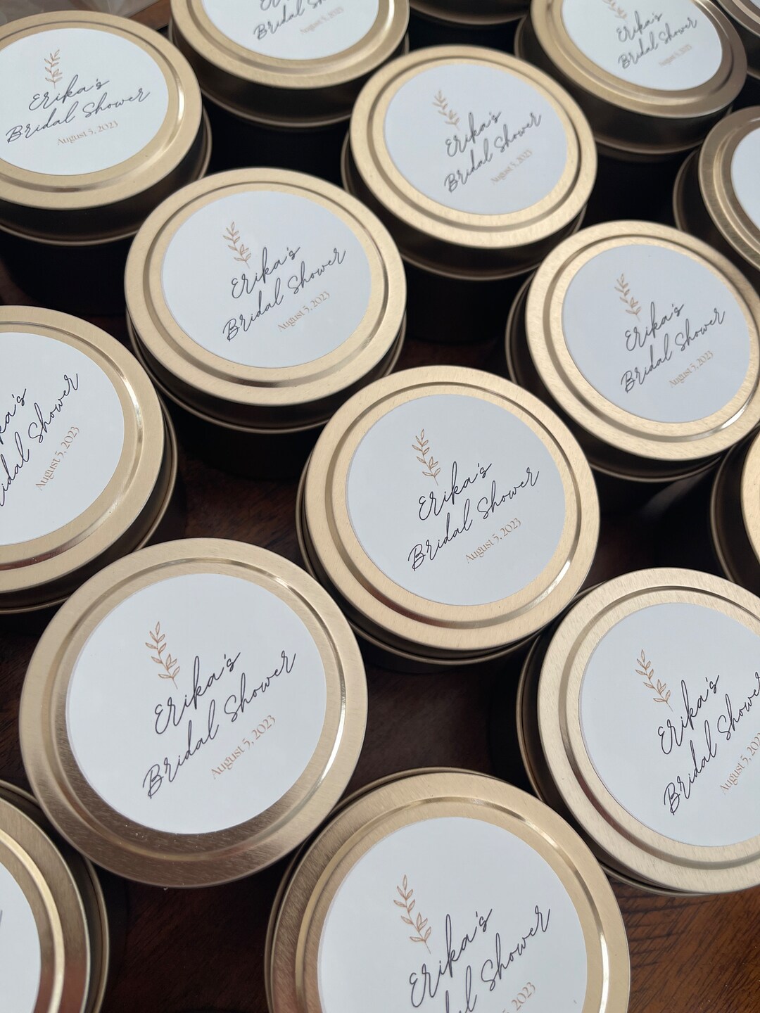 Custom Wedding Favor, Custom Candles, Wedding Favors for Guests in Bulk ...