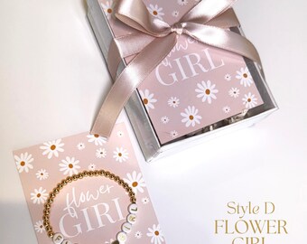 Flower Girl Bracelet Personalized Kids Name Bracelet Pearl Bracelet Bridesmaid Jewelry Flower Girl Proposal Gift Custom Word Bracelet Cross