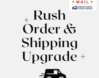 RUSH ORDER - Priority Mail Shipping Add On