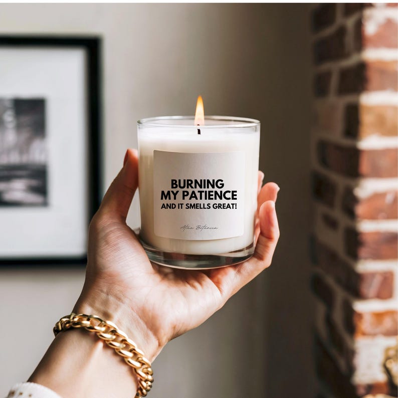 Funny Candle, Smells Like Candle Best Friend Gift, Candle Gift for Mom