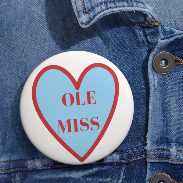 OLE MISS Herz Pin