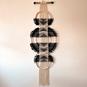 Boho Makramee Traumfänger Dreamcatcher Wanddekoration Wandbehang