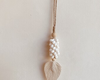 Macrame de hoja de mejillón