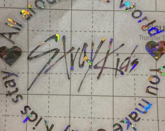 Stray kids inspired  logo decals