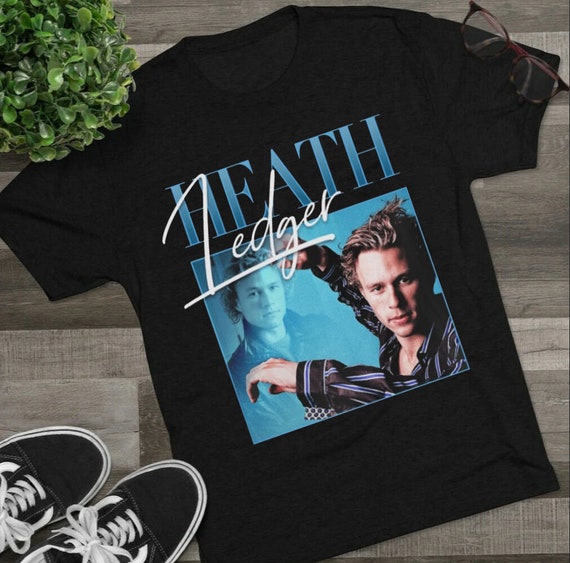 HEATH LEDGER Shirt Heath Ledger T-shirt 