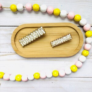 Mommy and me hair clip set, Mother’s Day present, Mother’s Day brunch outfit  accessories