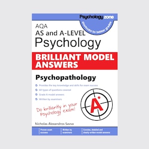 AQA A-level Psychology Brilliant Model Answers for Psychopathology