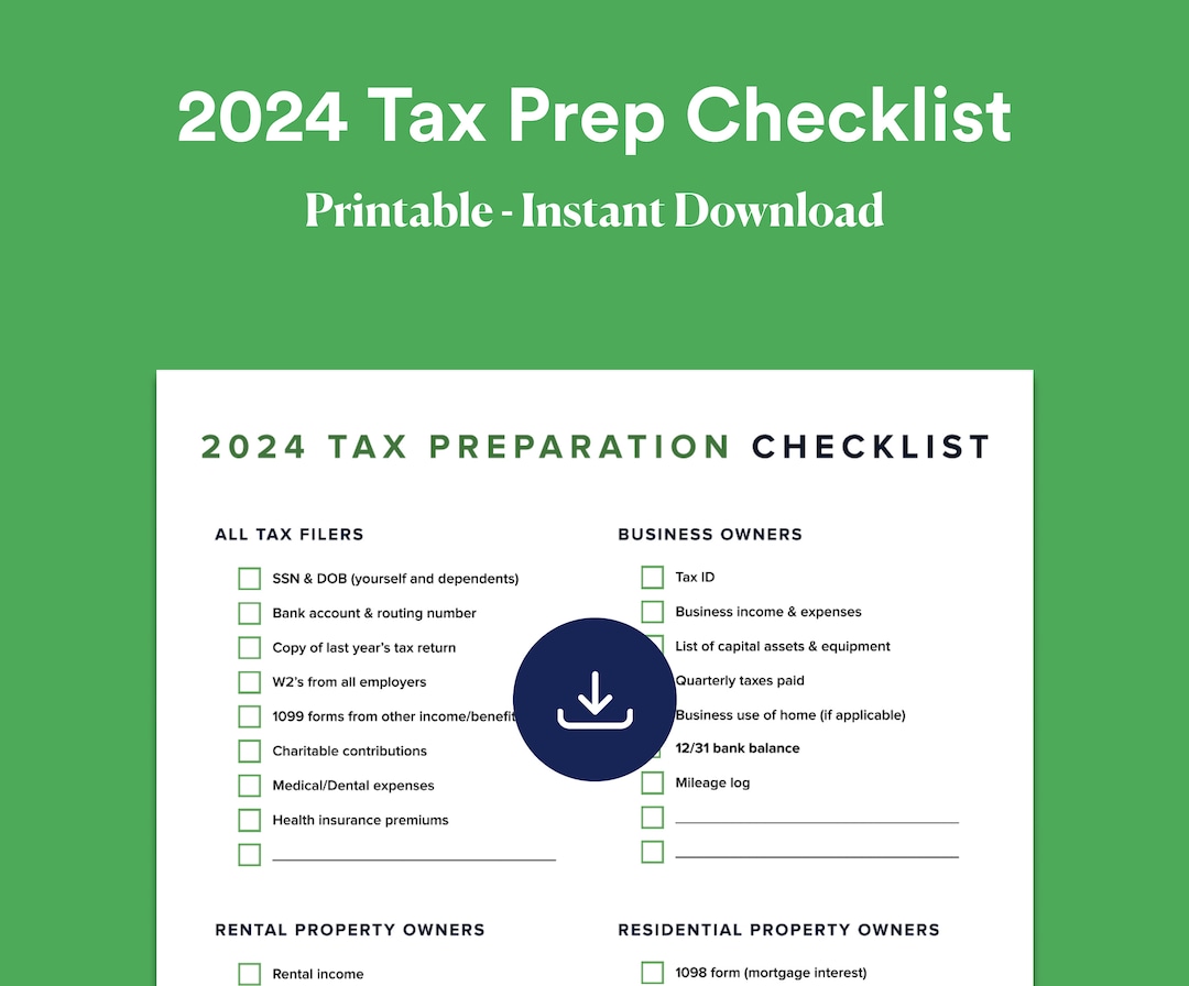 2024-tax-prep-checklist-self-employed-tax-preparation-printables-instant-download-accounting-etsy