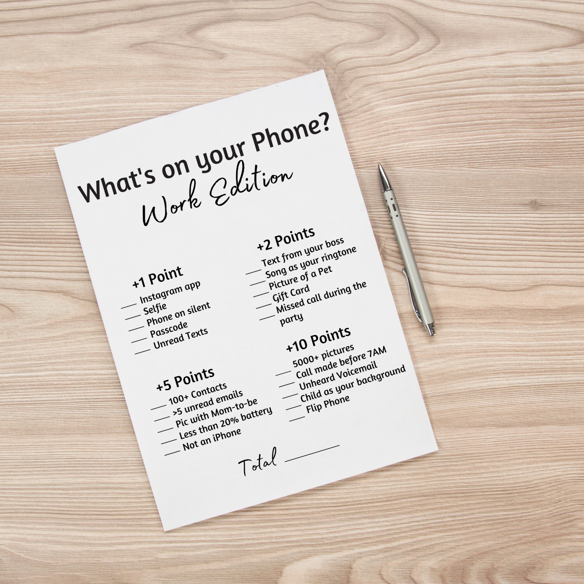 Office Party Games Bundle, Printable Games for Coworkers, Team Building Icebreaker Games, Simple