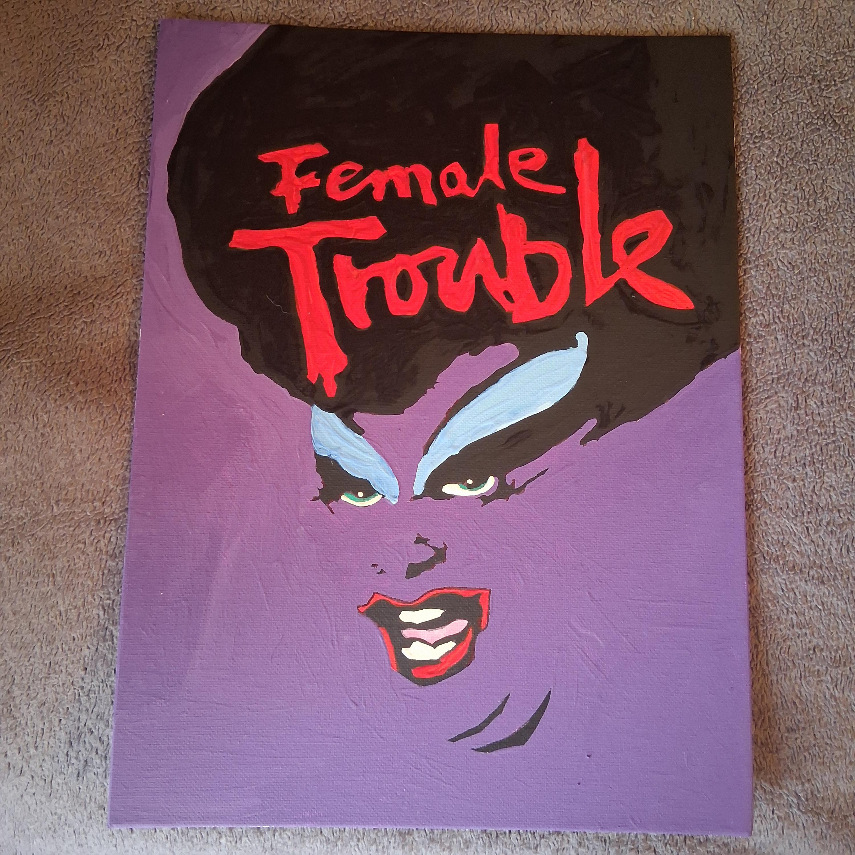Female Trouble Poster - Etsy