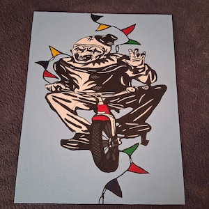 Handgemachte Terrier Acrylmalerei