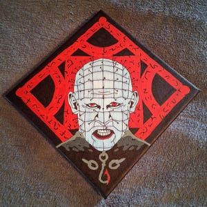 Handgemachte Stecknadelkopf Acrylmalerei