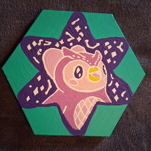 Handmade Celeste Acrylic Painting