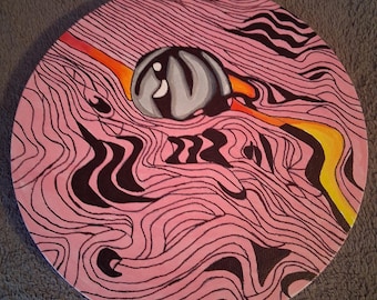 Handmade Tame Impala Acrylic Painting