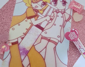 Vocaloid Love Ward Menhera Miku x Rin Yuri Print