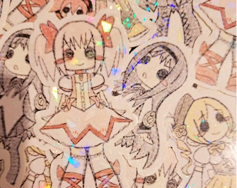 LAST CHANCE Puella Magi Madoka Magica "Madoka's Sketchbook" Stickers