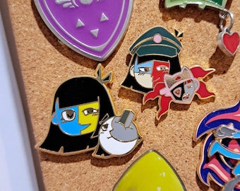 Ena Joel G Variety Merch Set FAN-MADE Pins Badges (Dream BBQ + Temptation Stairway)