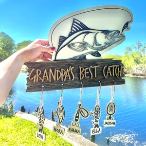 fishing fathers day svg laser cut file- glowforge laser cut file