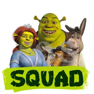 Sheri squad PNG file for Sublimation and DTF T-Shirt.