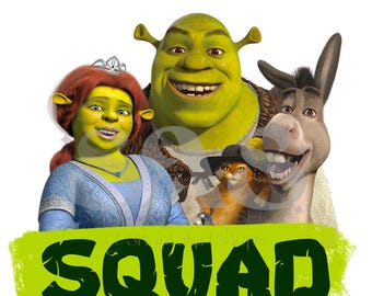 Sheri squad PNG file for Sublimation and DTF T-Shirt.