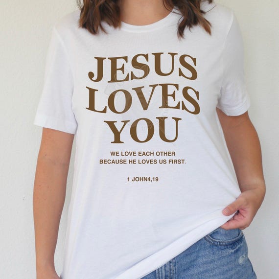 Jesus Loves You, 1 John 4,19 Png, Faith Png File, Jesus Png File