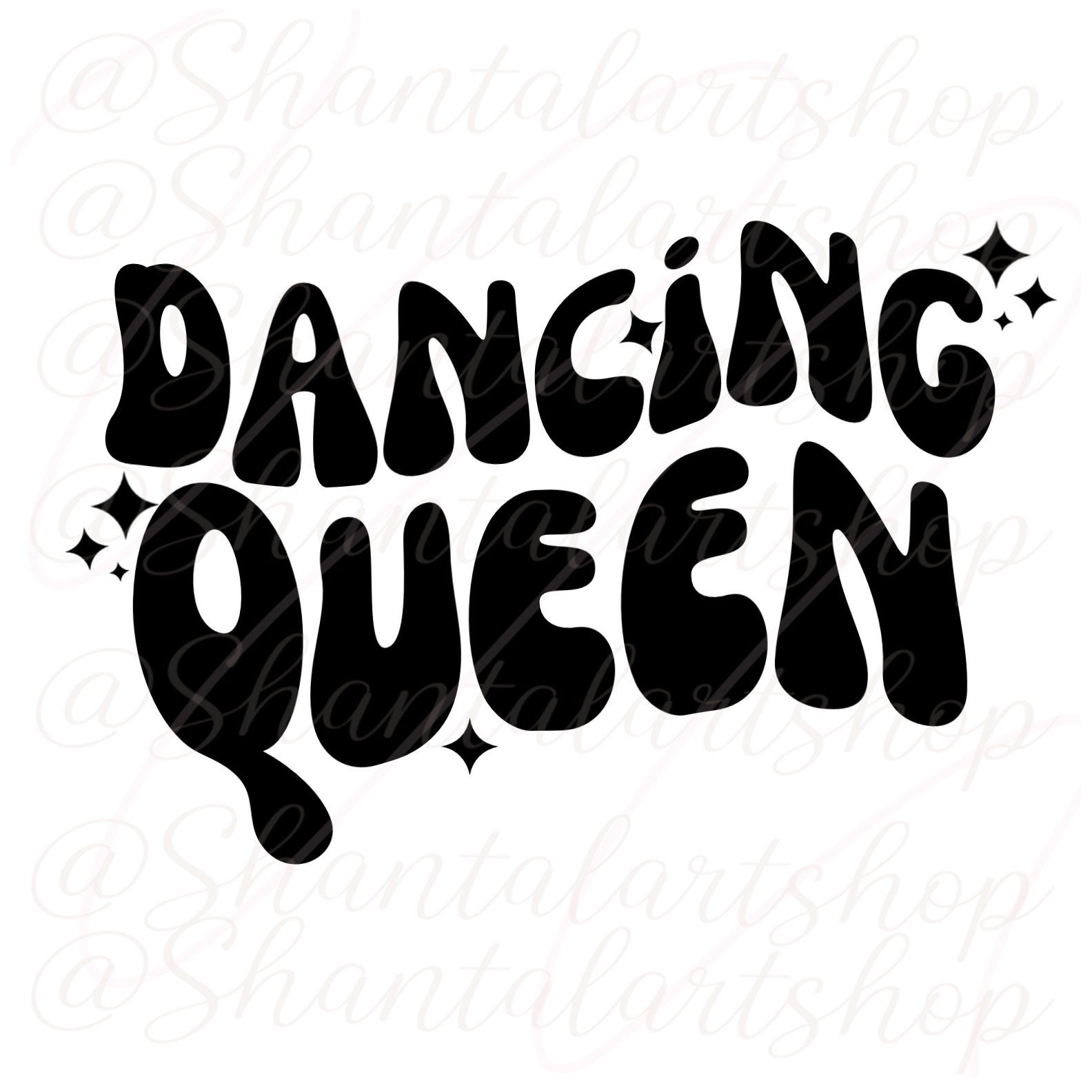 Dancing Queen Crown Sticker - Dancing Queen Crown Queen - Discover