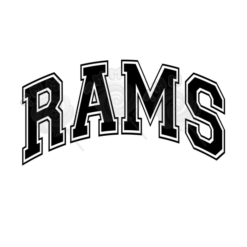 Mascots Varsity Font Curved Bundle, Mascots PNG, Mascots Digital File ...