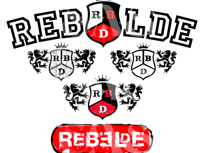 RBD Bundle Png Files, Rebelde Png File, Mexican Rebelde Digital File ...