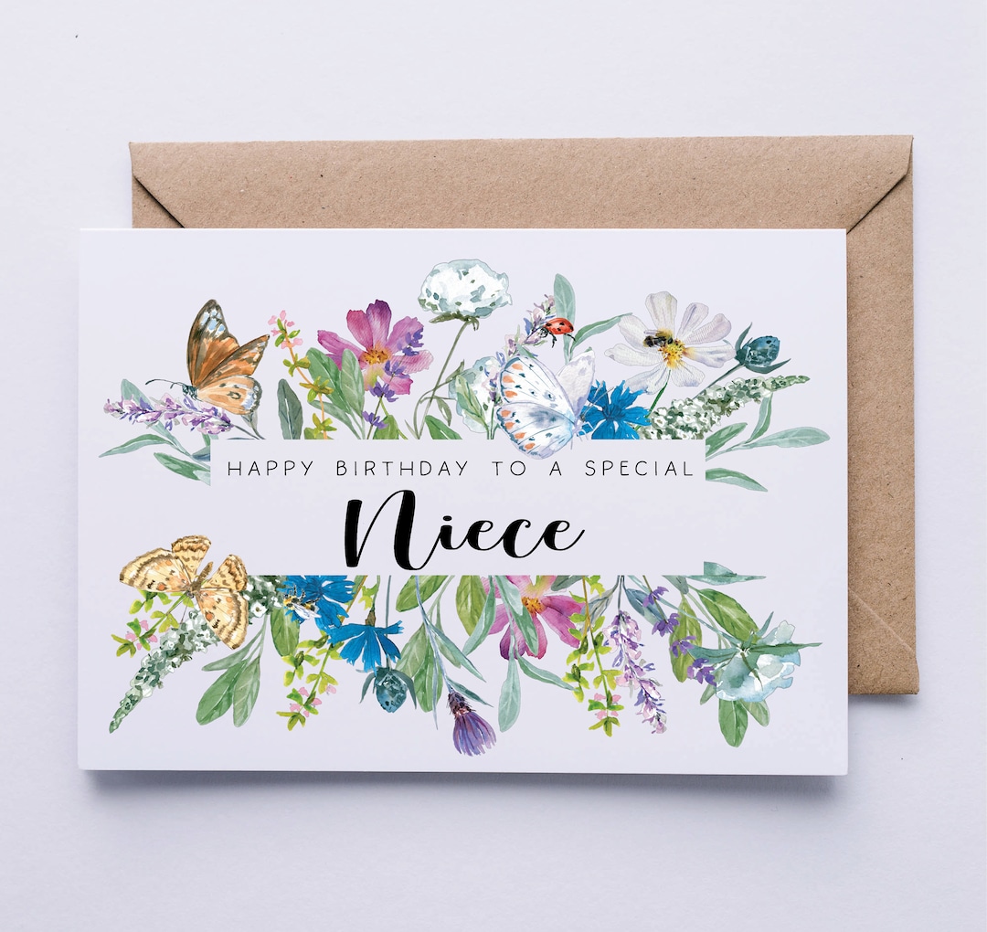 Niece Birthday Card Printable, Cute Teddy Bear Birthday Card - View #14