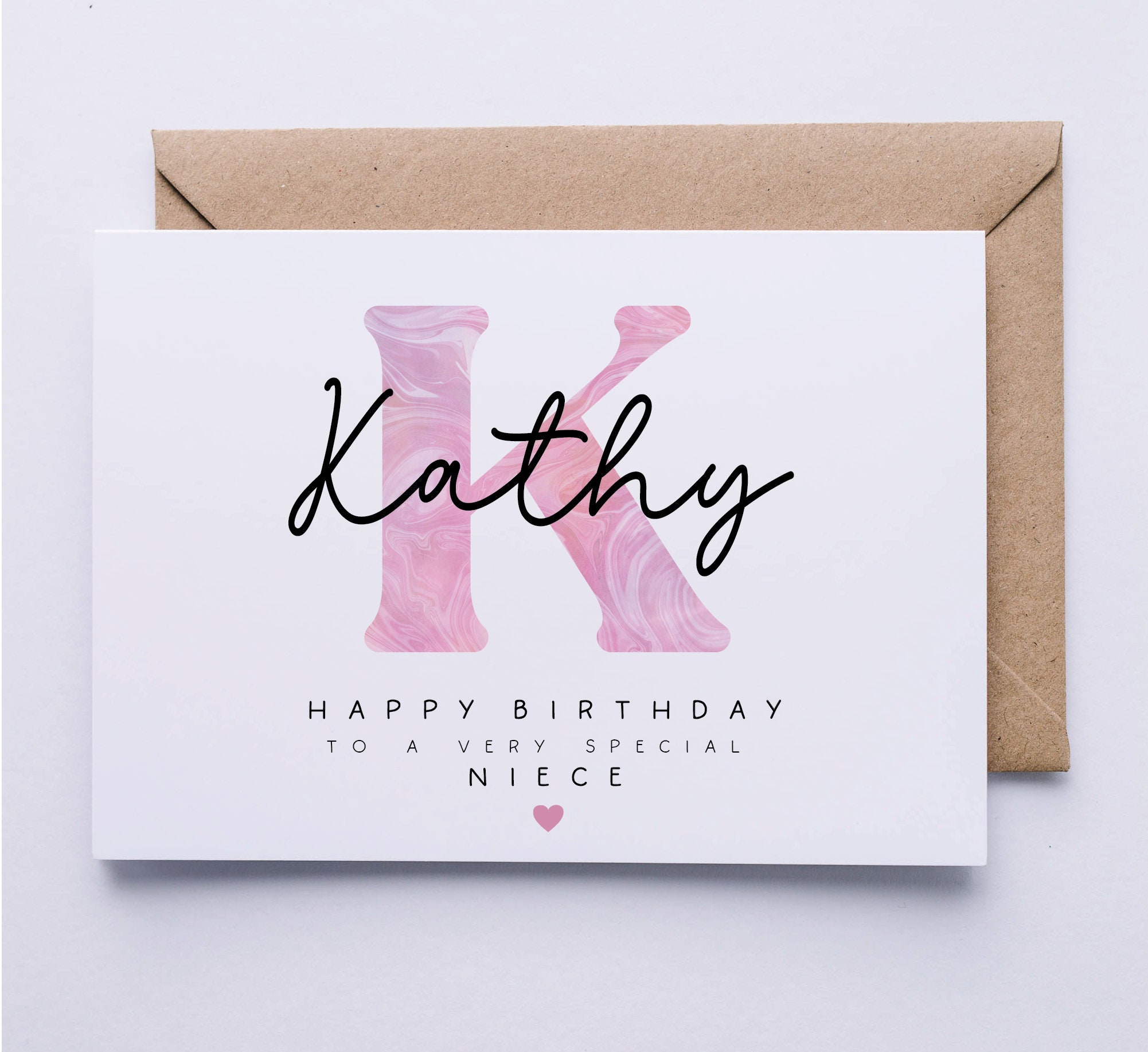 Niece Birthday Card, Personalised Card, Birthday Card for Niece - Etsy UK