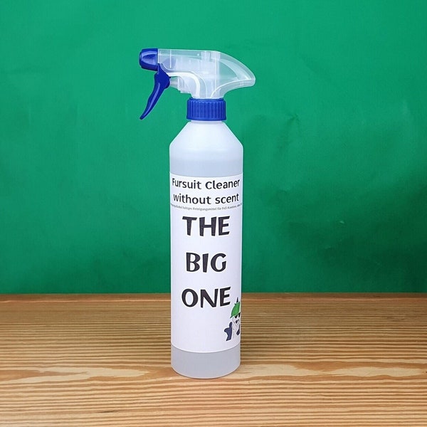 Fursuit Cleaner Spray 500ml Sprühflasche - ohne Duft [EU Shipping only]