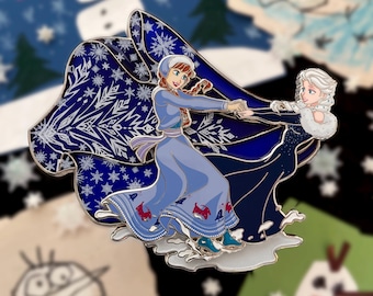 ロルカナ　エルサ　ピンバッジ Lorcana Tcg Elsa Frozen Enamel Pin - Etsy