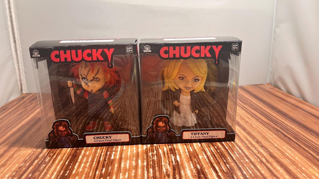 Exclusive Culturefly Chucky Child's Play Movie & Tiffany 4.5