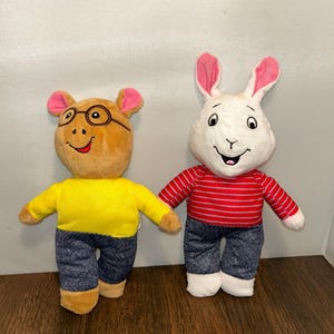 Arthur & Buster 10” Plush PBS Kids 2023