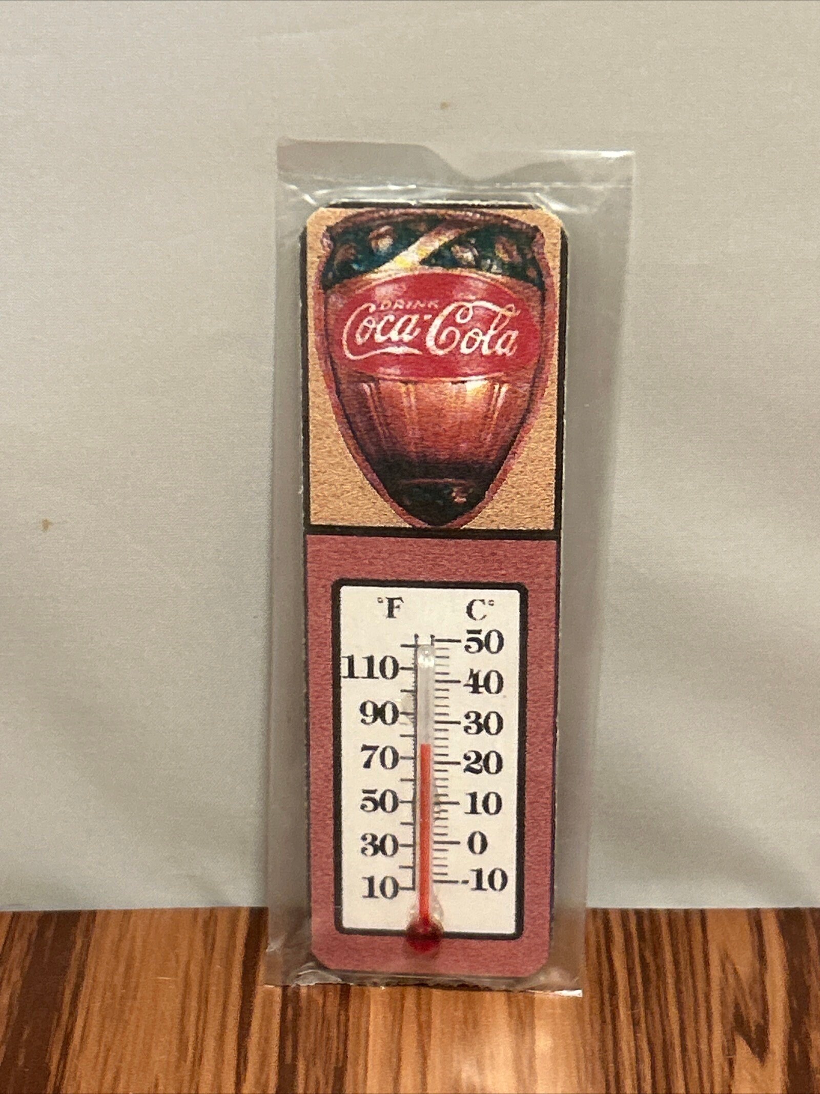 Vintage Drink Cocacola Fridge Thermometer New Old Etsy