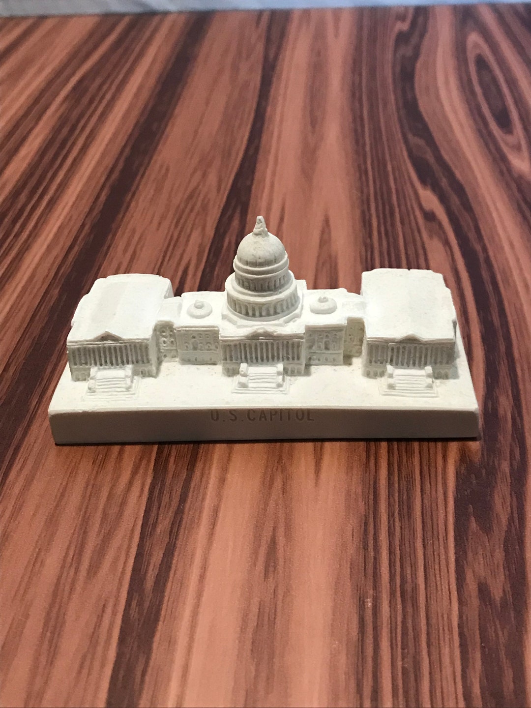 Vintage United States State Capitol Mini Building Bonded Marble 1996 ...