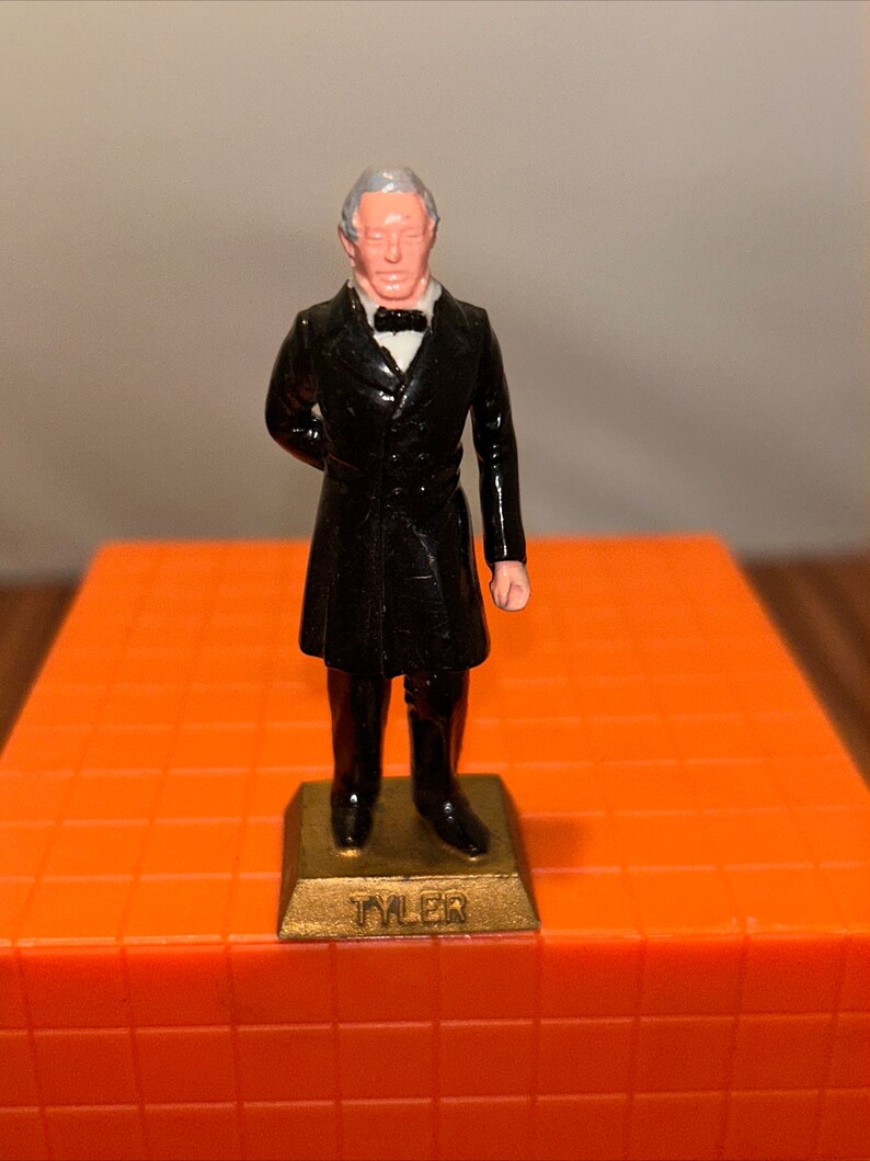 Vintage John Tyler Marx Presidents 1960's Toy Plastic Figure 2.5 Etsy