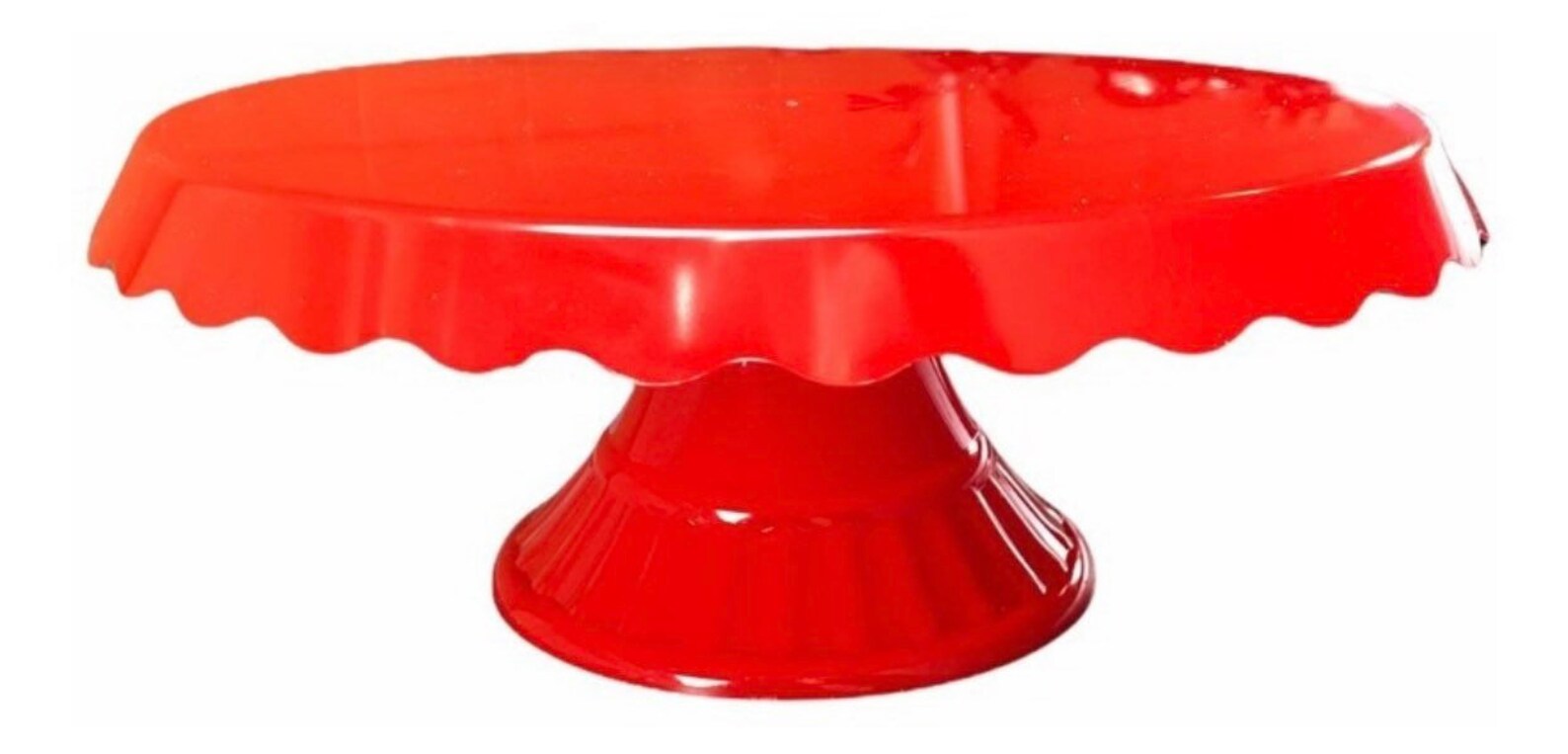 Short Plastic Cake Stand Strong Colors Etsy