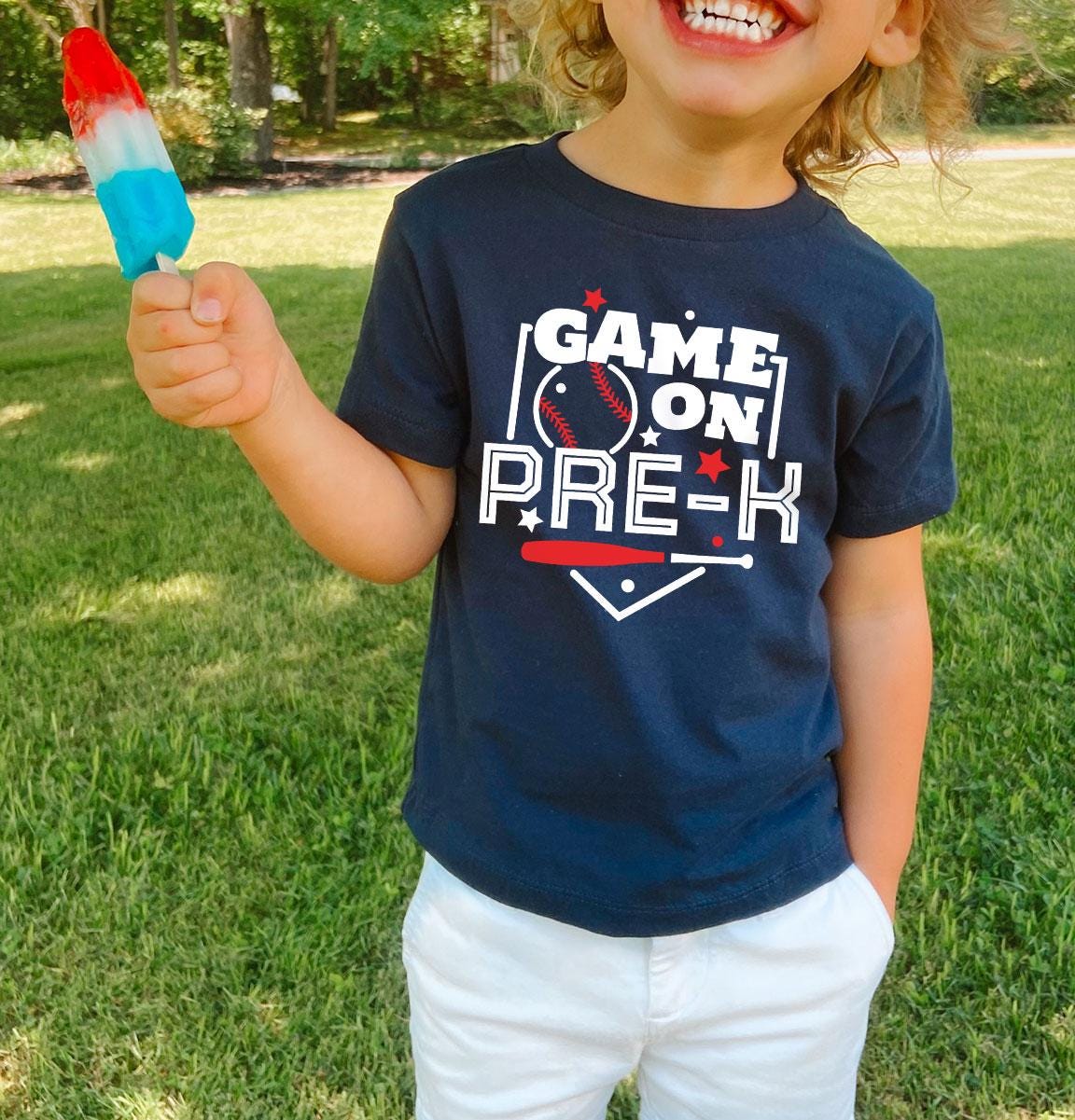 Pre-K Shirt, Baseball Graphic Pre-K Shirt, Boy School Shirt, Pre-K Baseball Shirt, First Day of School Toddler Tee, Kindergarten Tees