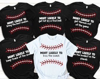 Baseball Mom Shirt, Funny Baseball Shirt, Baseball Family T-Shirt, Travel Ball Mom, Baseball Mom Sweatshirt, Cute Baseball Shirt, Team Mom